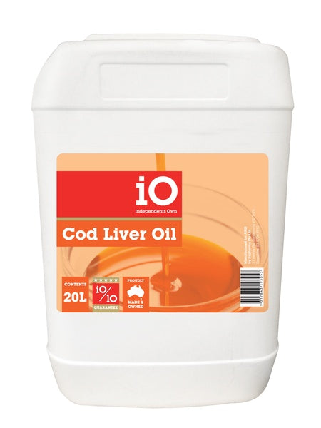 iO Cod Liver Oil 20ltr **@@