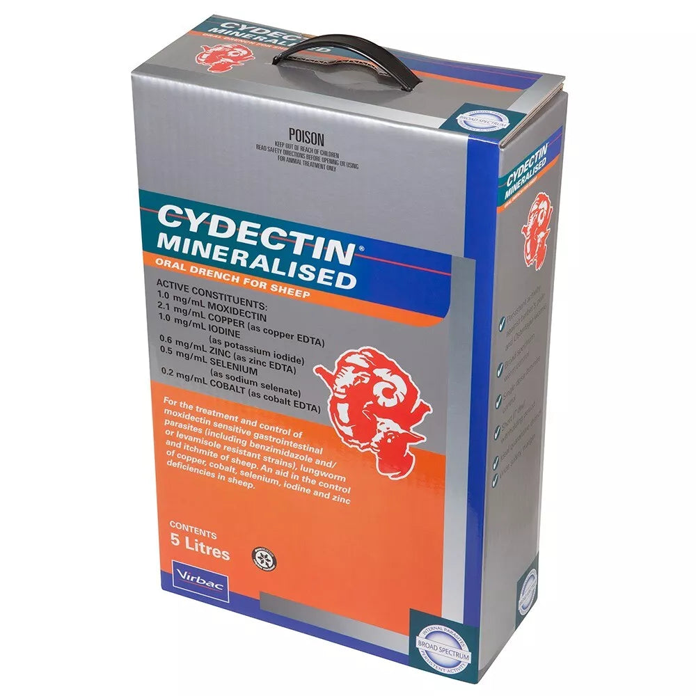 Virbac Cydectin Mineralised 5ltr **@@