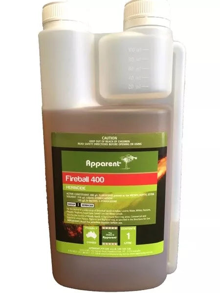 Apparent Fireball Fluroxypyr 400 1ltr **