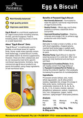 WFP Passwell Egg & Biscuit 10kg *