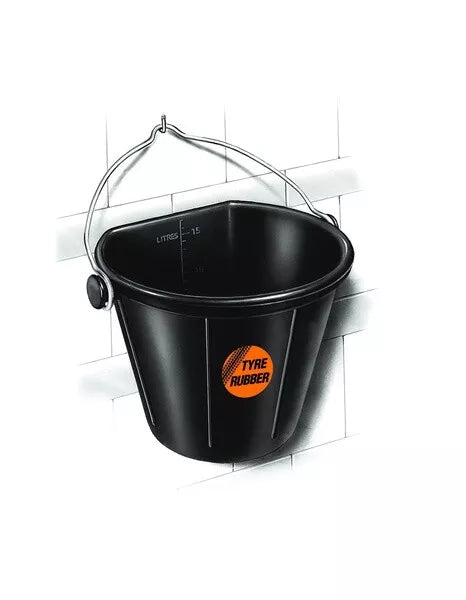 Evo Tyre Flat Back Bucket 17lt (B5) **