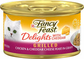 Nes F/Feast Cheddar Delight Gr 24x85gm**