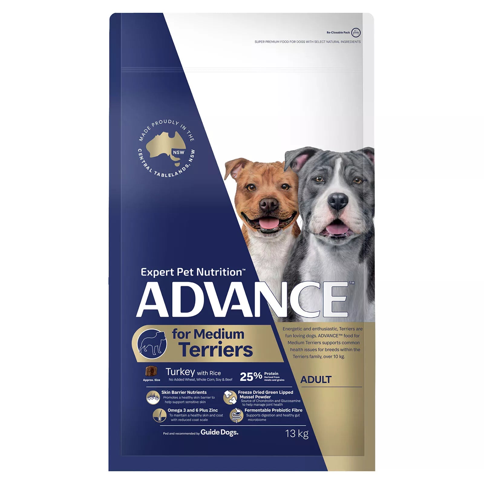 Adv Dog Adt Med Brd Terrier 13kg **