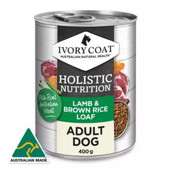 IC Cans WG Adt Lamb Rice Loaf 12x400g ##