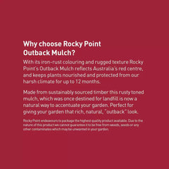 Rocky Point Outback Mulch 50lt(Syd/Tam)*