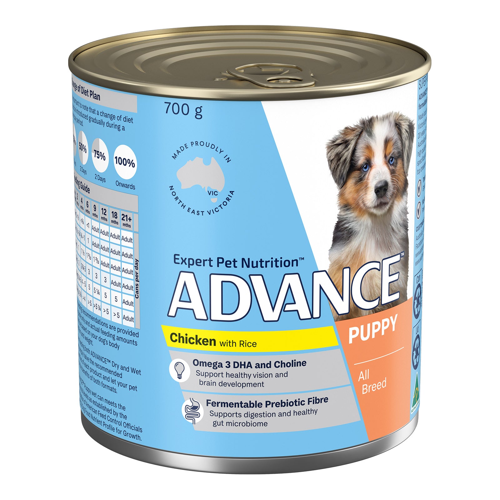 Adv Pup All Brd Ckn&R 12x700g **
