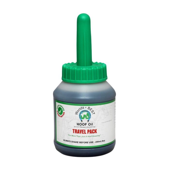Worlds Best Hoof Oil 250ml Travel Pack**