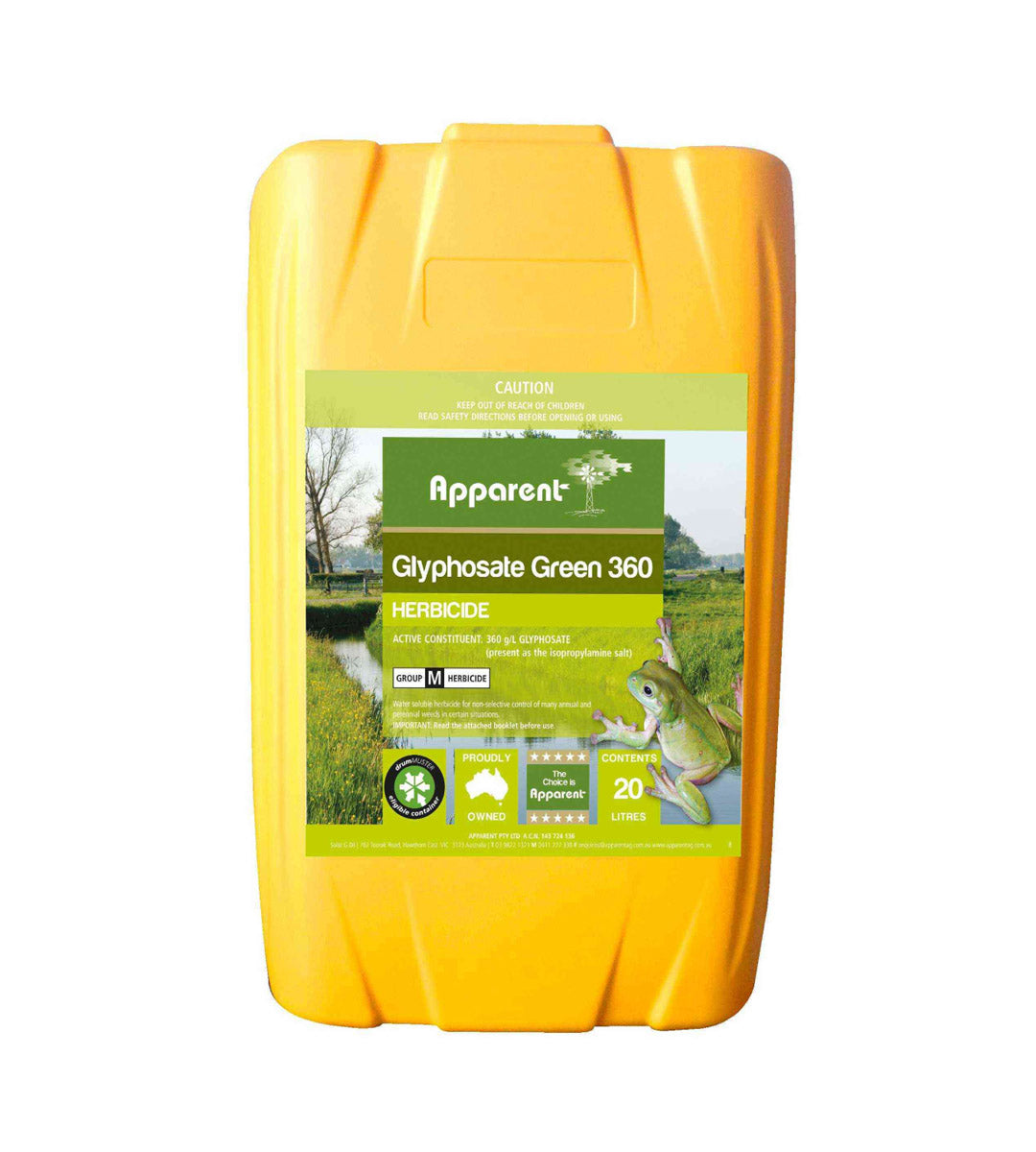 Apparent Glyphosate Green 360 20ltrs **