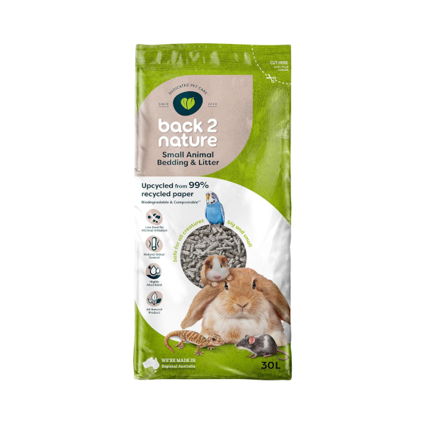 Back 2 Nature Small Animal Bedding & Litter 30L