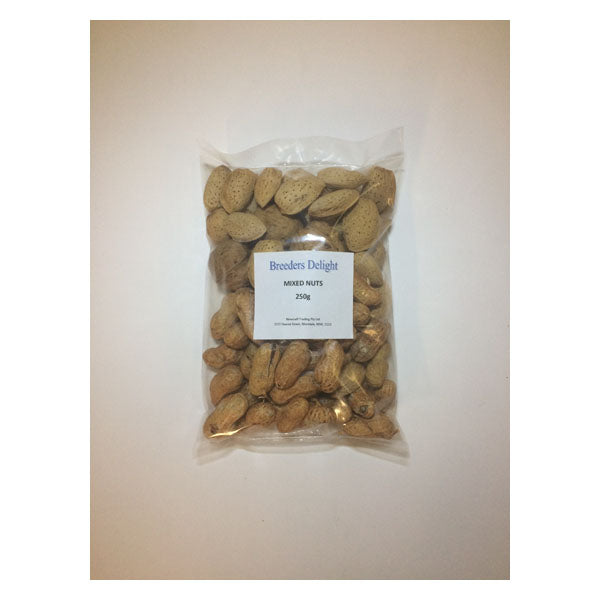Breeders Delight Mixed Nuts 250g (in shell)