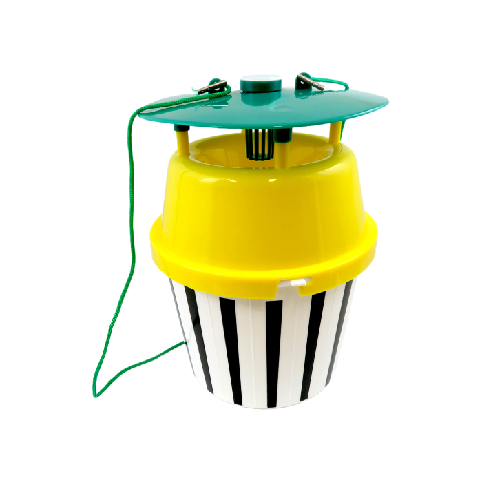 SILVALURE FUNNEL TRAP SET (BLACK & WHITE STRIPE)
