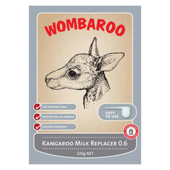 Wombaroo Kangaroo Milk Replacer 0.6 220g - Macropod Joeys Nutritional Substitute Pet