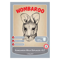 Wombaroo Kangaroo Milk Replacer >0.7 1.25kg - Macropod Joeys Nutritional Substitute Pet