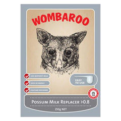 Wombaroo Possum Milk Replacer >0.8 250g - Milk Substitute Glider Joeys