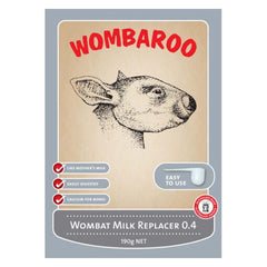 Wombaroo Wombat Milk Replacer 0.4 190g - Substitute Wombat Joeys Protein Pet