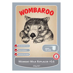 Wombaroo Wombat Milk Replacer >0.6 250g - Wombat Joeys Infant Pet Nutrition