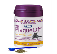 Troy Plaqueoff Cat 40g **