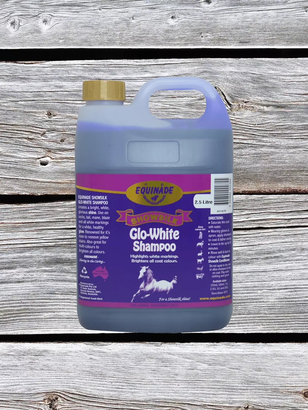 Eqnde Glo-White Shampoo 2.5lt *
