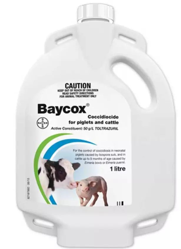 Bayer Baycox Piglet & Cattle 1ltr **@@