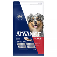 Adv Dog Adt Med Brd Tky&R 15kg **