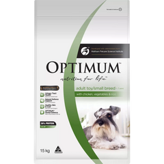 Optimum Dog Adt Sml Brd Ckn V&Rice 15kg*