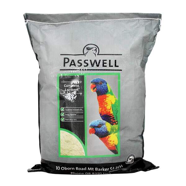 WFP Passwell Complete Lorikeet 10kg *
