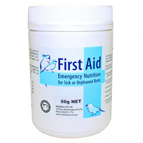 WFP Wombar First Aid For Birds 50g *