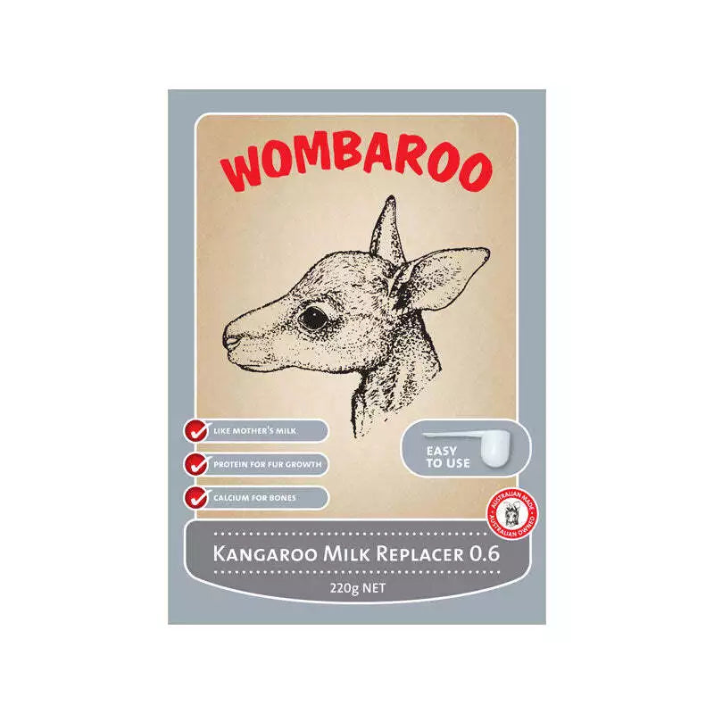 WFP Wombar Kangaroo Milk 0.6 220g *