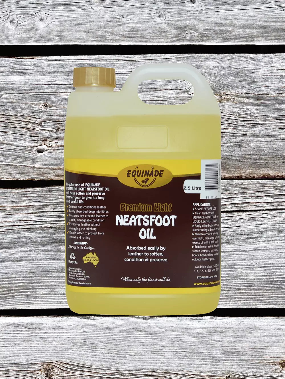 Eqnde Neatsfoot Oil Premium Light 2.5lt*