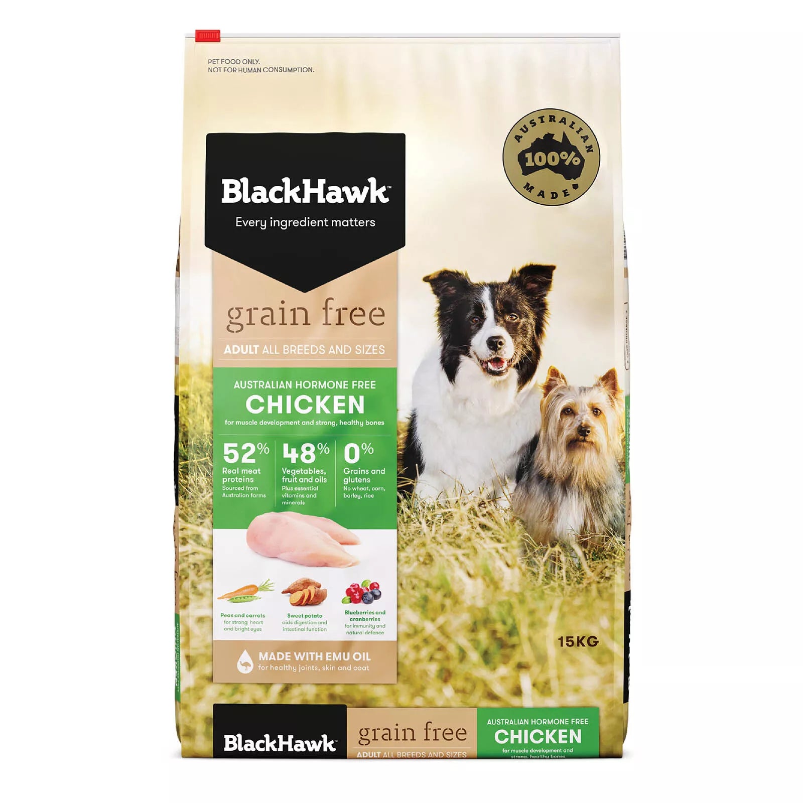 Blackhawk Grain Free Chicken 15kg **