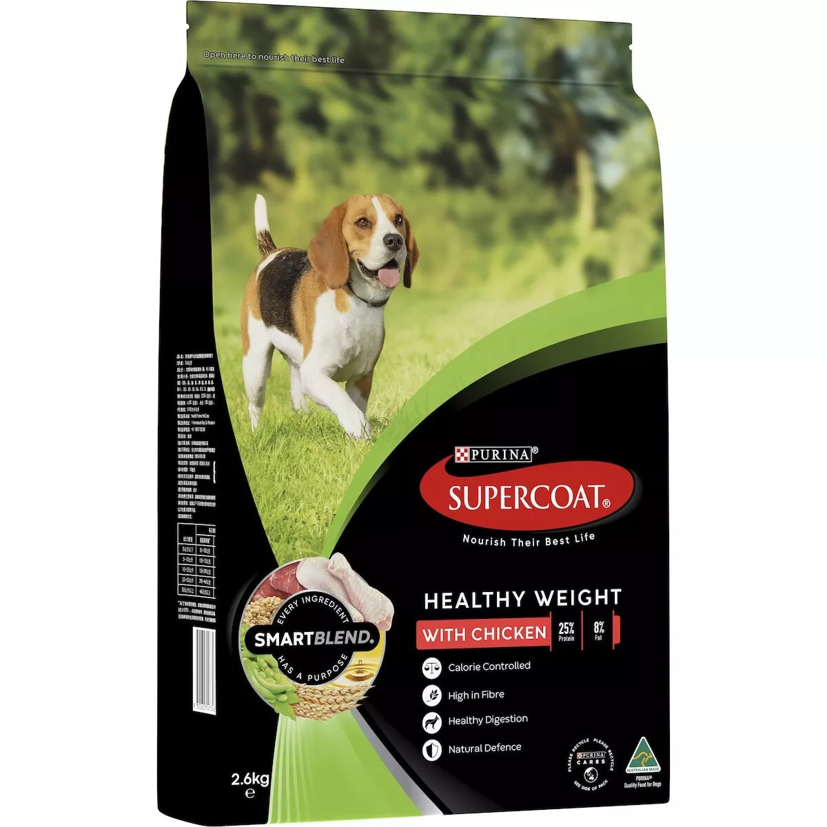 Supercoat Dog Adt H/Wght 2.6kg **