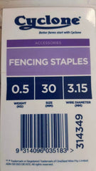 Cycl Staples 30mm x 3.15mm 500gm **