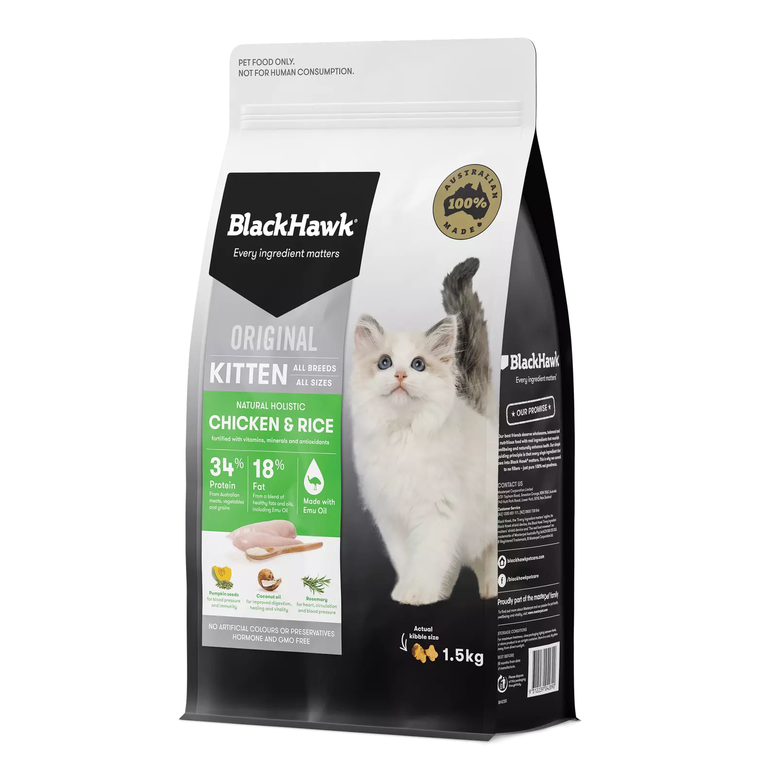 Blackhawk Kitten Chicken 1.5kg **