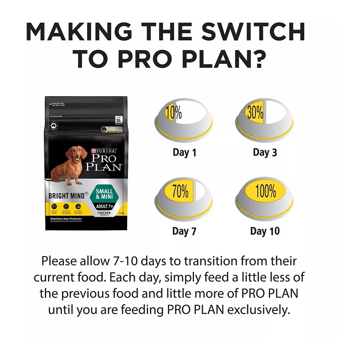 Pro Plan Dog BrightMind 7+ Sml 2.5kg ##