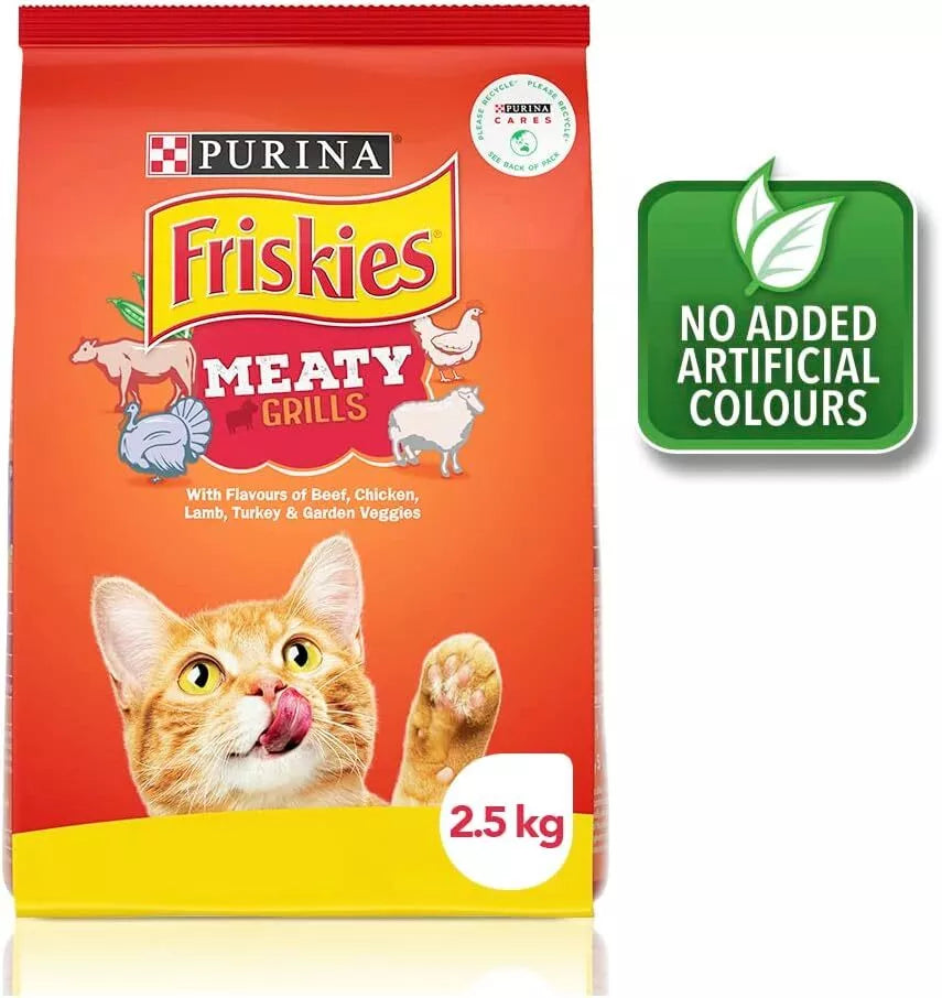 Purina Friskies Adult Meaty Grills 1kg**