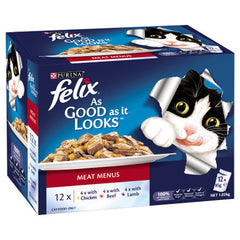 FELIX AGAIL GiJ Meat Menu 12x85g **