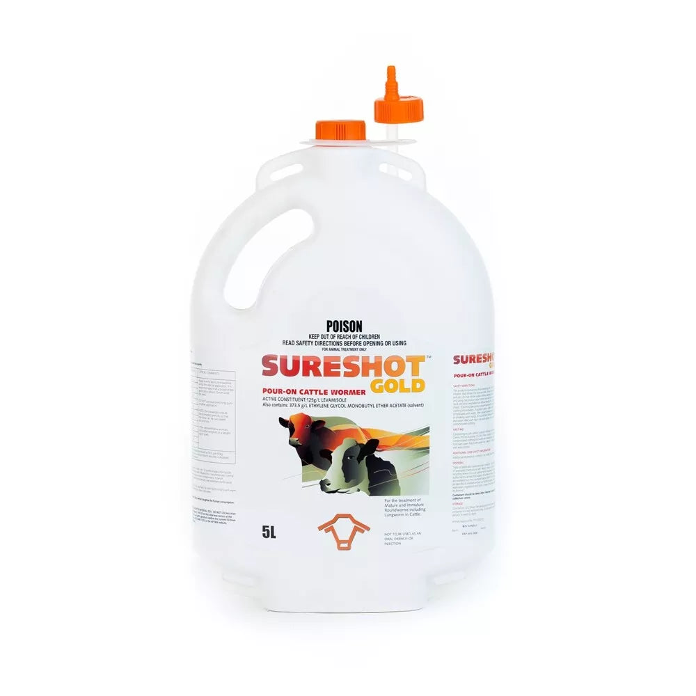 HRC Sureshot Gold Pour-On 5L GP TBD ##