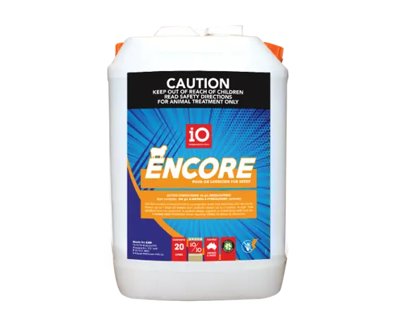 iO Encore Pour-on Lousicide 20ltr **