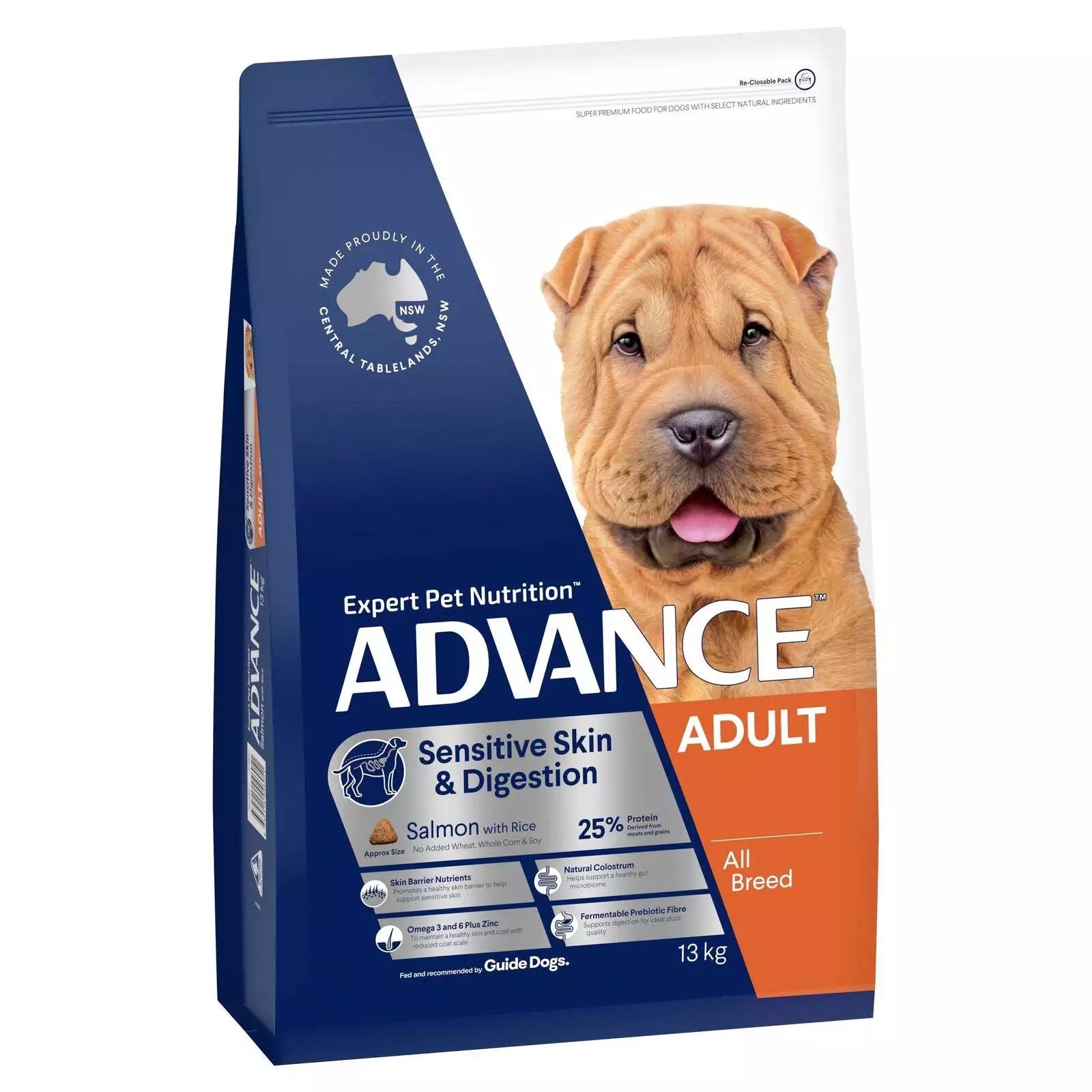 Adv Dog Sens. Skin&Diges. Smn&R 13kg **