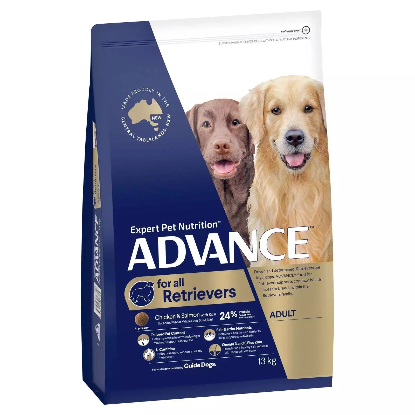 Adv Dog Adt Retriever 13kg **