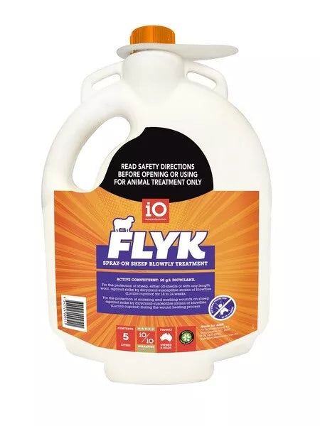 iO Flyk Spray On (Dicylanil) 5ltrs **