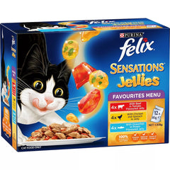 FELIX SENSATIONS Fvrts Mnu 12x85g **