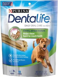 Nestle Dentalife Large Dog Treats 587gm*