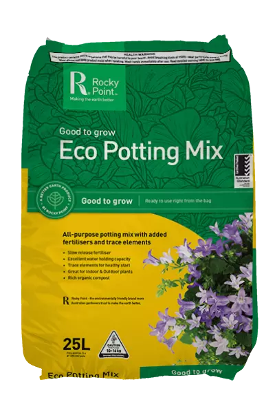 Rocky Point Eco Pott Mix 25lt (Syd/Tam)*