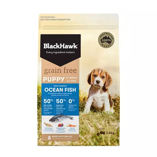 Blackhawk Puppy Grn/Fr Ocean Fish 2.5kg*