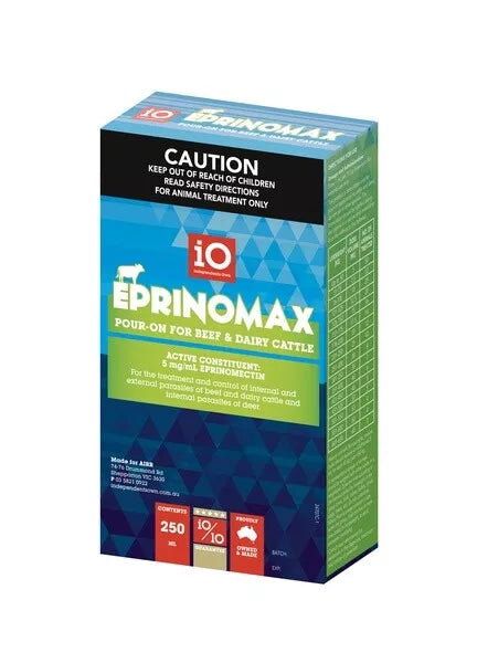 iO Eprinomax Pour On 250mls **