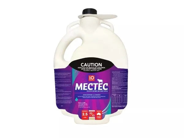 iO Mectec Cattle Pour On 2.5ltr **