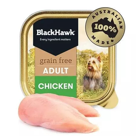 Blackhawk Chicken Dog 9x100gm **