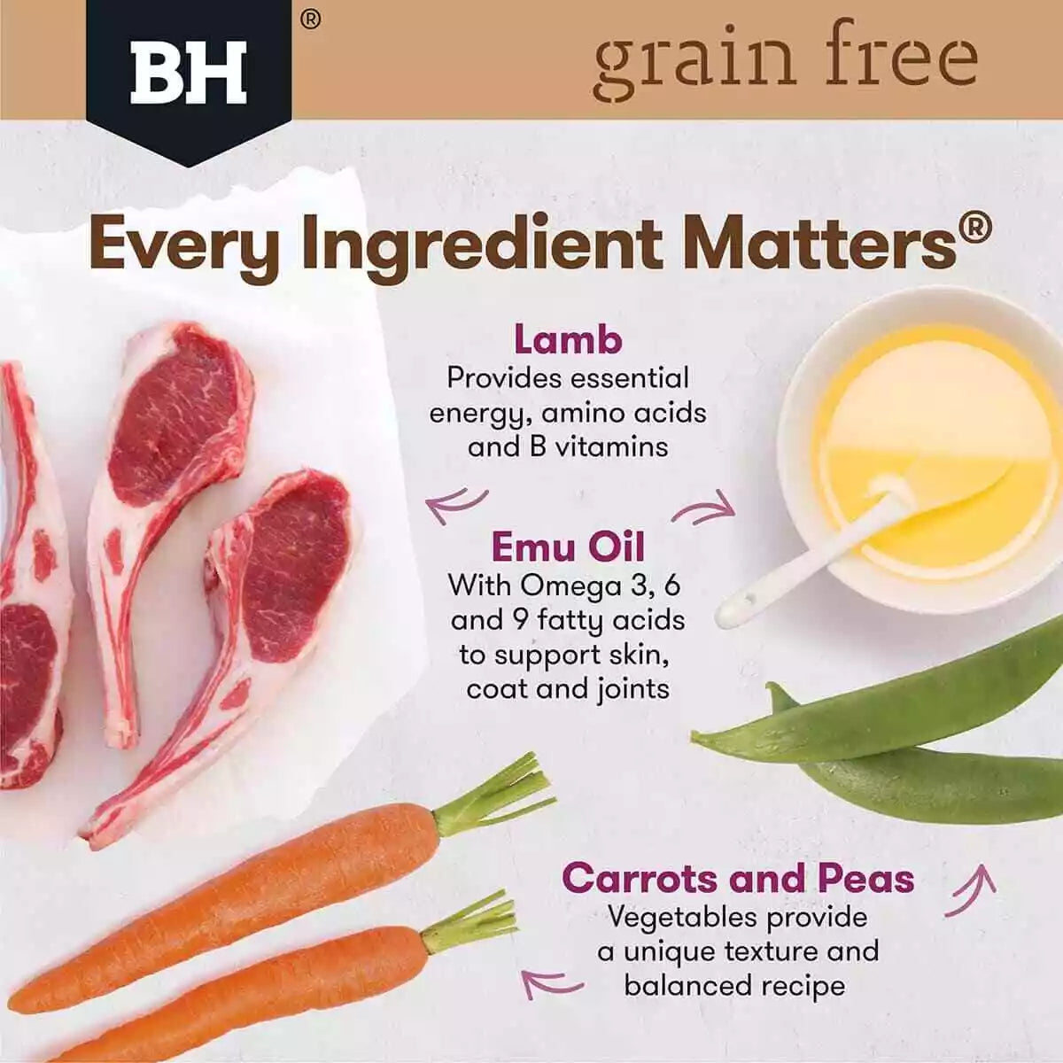 Blackhawk Lamb Dog 9x100gm **