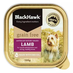 Blackhawk Lamb Dog 9x100gm **